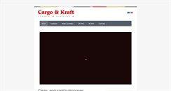 Desktop Screenshot of cargo-kraft.se