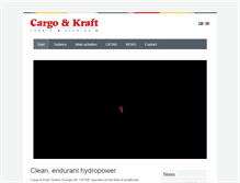 Tablet Screenshot of cargo-kraft.se